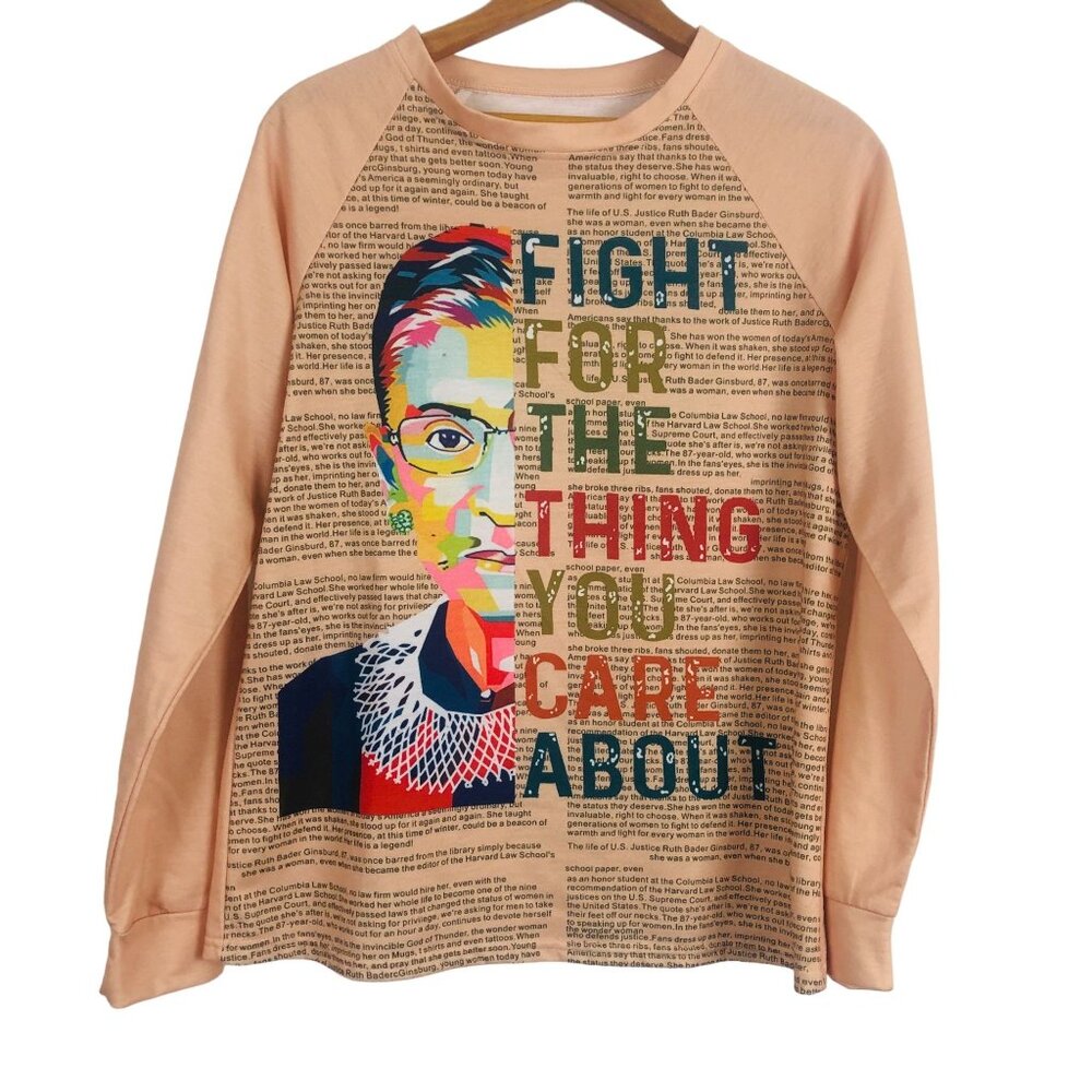 Ruth Bader Ginsburg Rbg Women's Graphic Tee Sz Me… - image 1